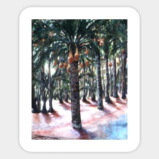 date palms Sticker